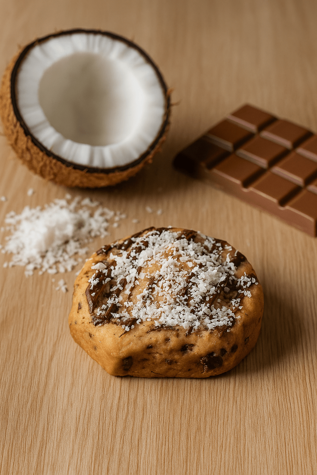 Cookie Chocolat Noir et Noix de coco