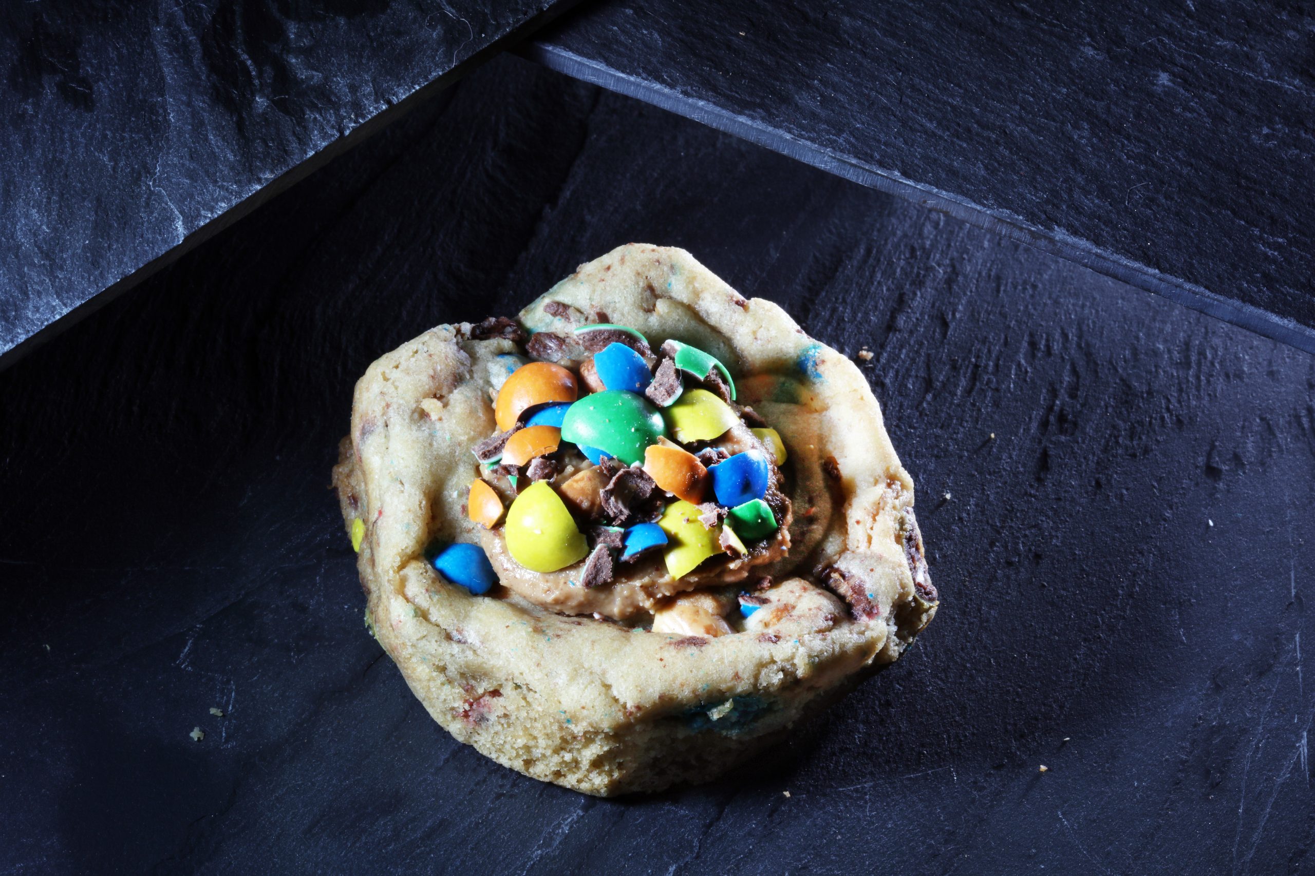 Cookie M&M's et Beurre de cacahuètes