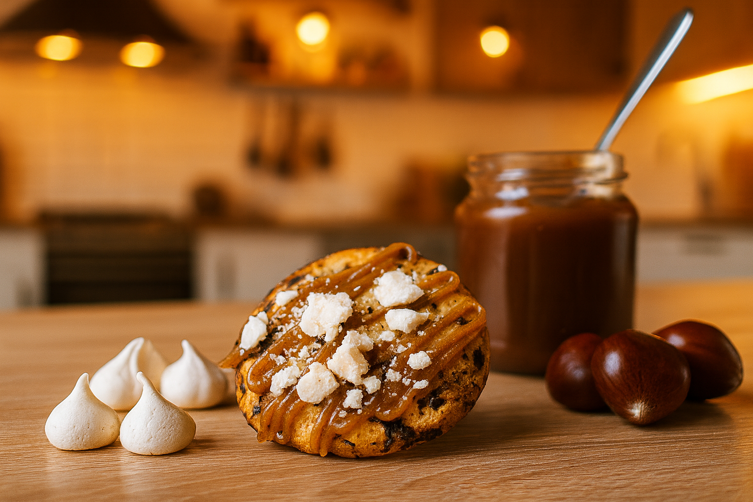 Cookies Choco Crème de marron Edition de Noël