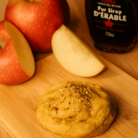 Cookie Pomme tatin Caramel de sirop érable
