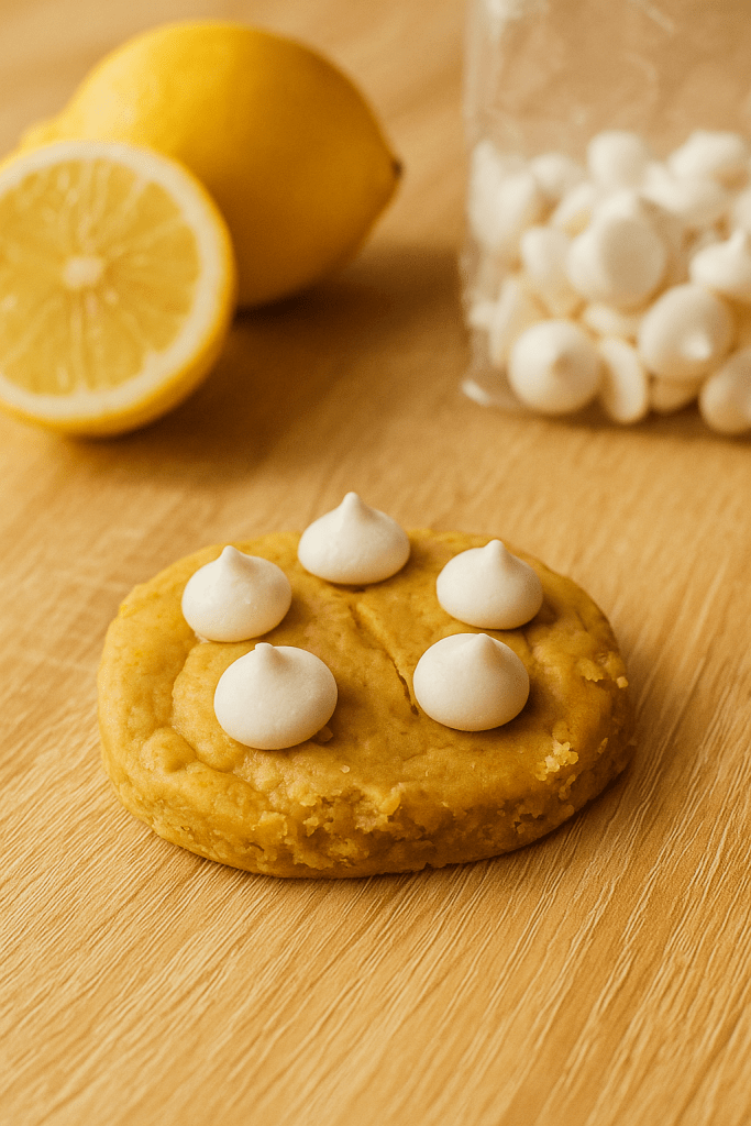 Cookie au citron et meringues (1)