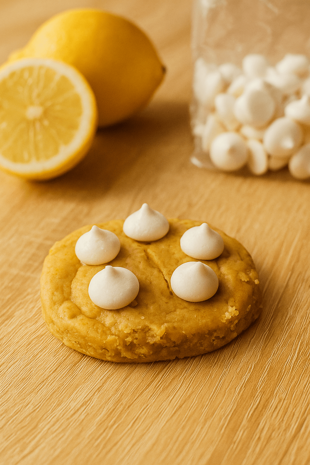 Cookie au citron et meringues (1)