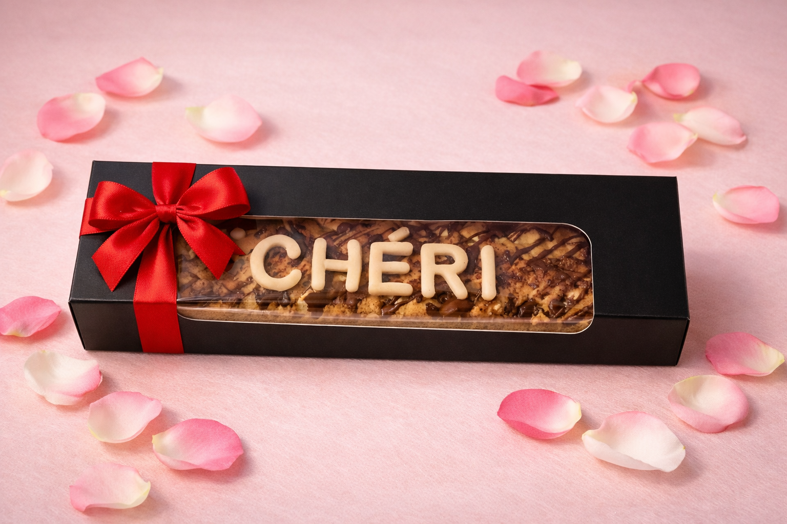 Boîte cadeau et biscuits _CHÉRI_