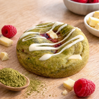 Cookie Matcha Framboise chocolat blanc