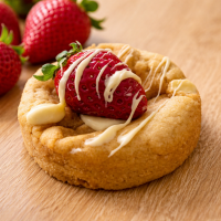 Cookie Fraise chocolat blanc
