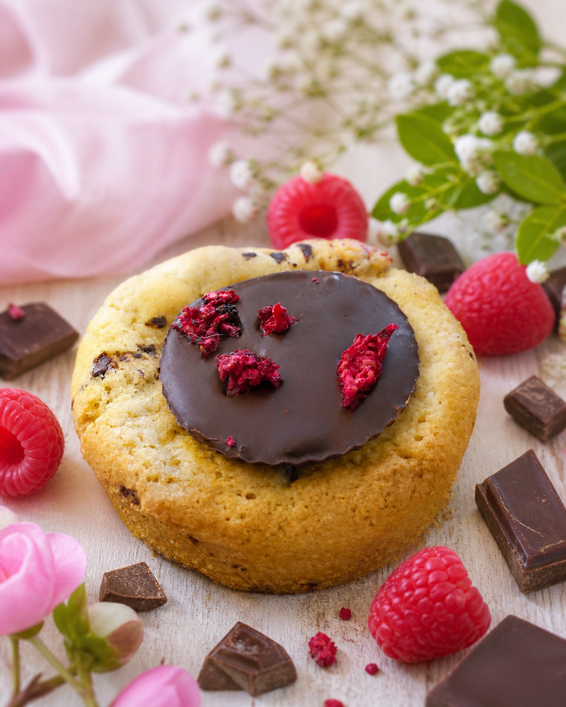 Cookie facon Pim's Framboise choco
